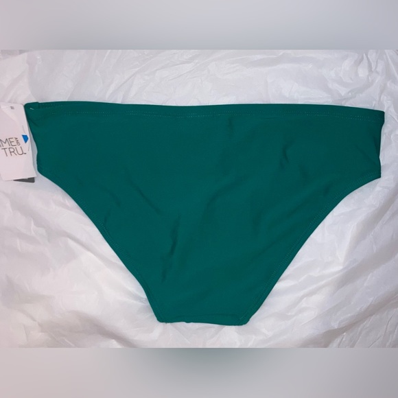 NEW Time & Tru Women’s Green Bikini Bottoms Small Oversized See Measure NWT - Picture 2 of 12